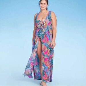 Colorful Floral Maxi Dress